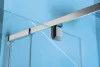 Polysan Easy Line  90-100x90x90 falsíkra szerelhető nyílóajtós zuhanykabin