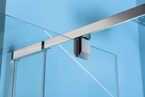 Polysan Easy Line 90-100x90 cm nyílóajtós zuhanykabin