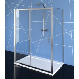   Polysan Easy Line 160x70x70 falsíkra szerelhető tolóajtós zuhanykabin