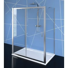   Polysan Easy Line 160x80x80 falsíkra szerelhető tolóajtós zuhanykabin