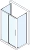 Polysan Easy Line 160x90x90 falsíkra szerelhető tolóajtós zuhanykabin