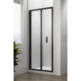 Polysan Easy Line Black 90 cm csuklóajtó