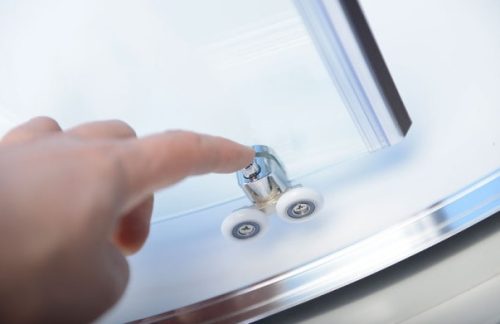 Easy Line 90x90 szögletes zuhanykabin görgő