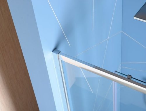 Easy Line 80x80 szögletes zuhanykabin faliprofil