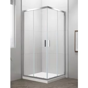 Polysan Easy Line 90x80 szögletes zuhanykabin