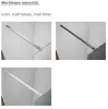 Polysan Esca Chrome Walk-in 130 cm zuhanyfal