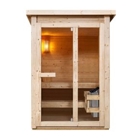   Sanotechnik Helsinki kültéri finn szauna, két-háromszemélyes