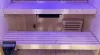 Sanotechnik Lahti kültéri infra- és finn szauna kombináció