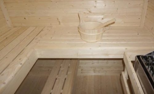 Sanotechnik Vaasa kültéri finn szauna, négy-hatszemélyes