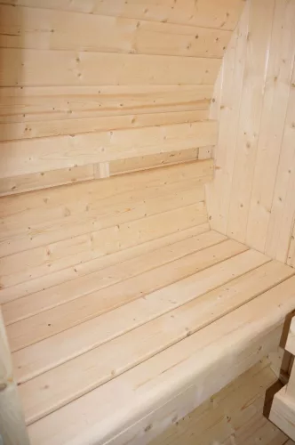 Sanotechnik Tromsö M kültéri szaunahordó, kétszemélyes