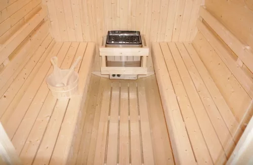 Sanotechnik Tromsö XL kültéri szaunahordó, hatszemélyes