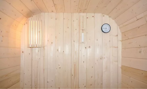 szauna dézsa és felöltő kanál