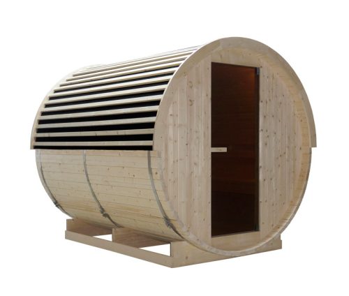 Sanotechnik Nyborg L kültéri finn szauna, hatszemélyes