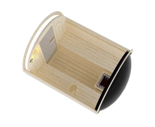 Sanotechnik Nyborg L kültéri finn szauna, hatszemélyes