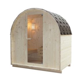 Sanotechnik Island L kültéri finn szauna, kétszemélyes