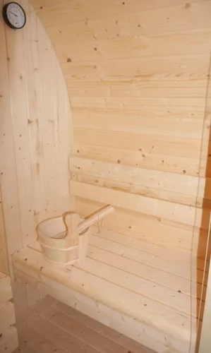 Sanotechnik Island L kültéri finn szauna, kétszemélyes