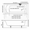 Fresh 180x80 Activ hidromasszázs kád méretei