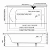 Fresh 180x80 Wellness Premium Plus hidromasszázs kád méretei