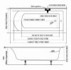 Fresh 180x80 Wellness Premium hidromasszázs kád méretei