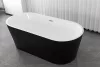 Sanotechnik Reno Black 170x75 szabadon álló kád