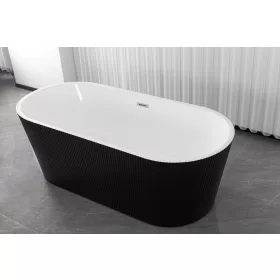 Sanotechnik Reno Black 170x75 szabadon álló kád