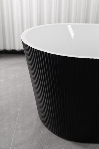 Sanotechnik Reno Black 170x75 szabadon álló kád