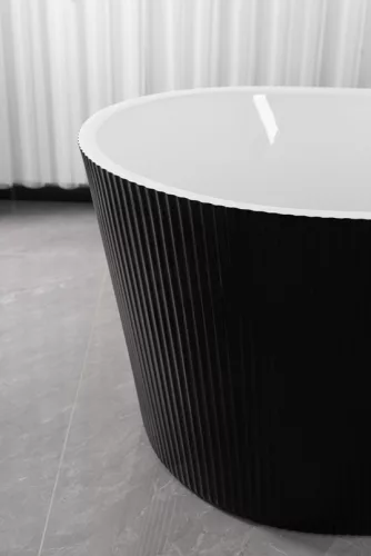 Sanotechnik Reno Black 170x75 szabadon álló kád