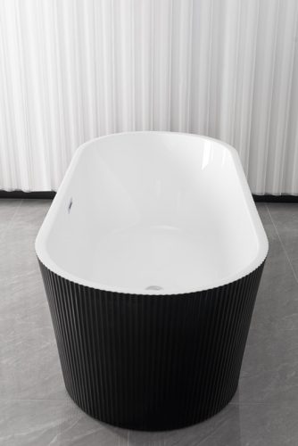 Sanotechnik Reno Black 170x75 szabadon álló kád