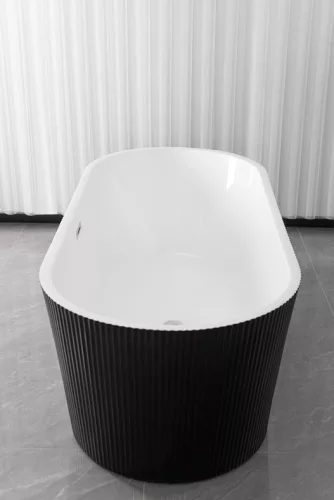 Sanotechnik Reno Black 170x75 szabadon álló kád