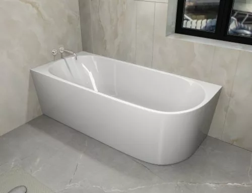 Sanotechnik Solva 180x80 cm szabadon álló kád balos