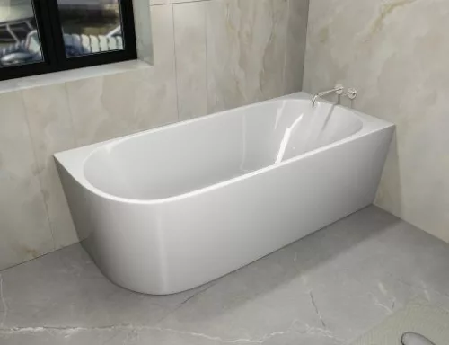Sanotechnik Solva 180x80 cm szabadon álló kád jobbos