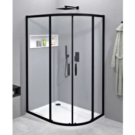 Gelco Sigma Simply Black 100x80 íves zuhanykabin
