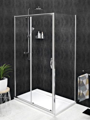 Gelco Simply 120x75 cm tolóajtós zuhanykabin