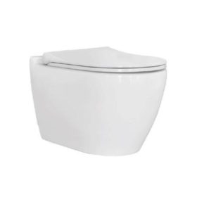 Sanotechnik Uno rimless fali WC tetővel