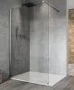 Gelco Vario Walk-in 130 cm zuhanyfal króm profillal
