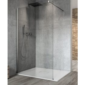 Gelco Vario Walk-in 80 cm zuhanyfal króm profil
