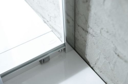 Agga 80x80 szögletes zuhanykabin részlet