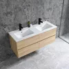 Sanotechnik Corbo 120 cm fürdőszobabútor fa erezetű