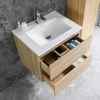 Sanotechnik Corbo 60 cm fürdőszobabútor fa erezetű