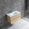 Sanotechnik Corbo 80 cm fürdőszobabútor fa erezetű