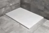 Teos F 150x80 vágható, kőhatású öntött márvány zuhanytálca fehér