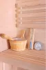 Sanotechnik Panorama Black kétszemélyes finn szauna