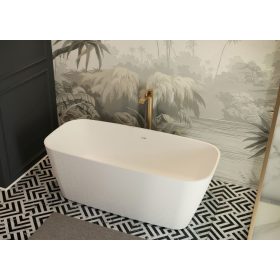   M-Acryl Prestige Jasmine 151x72 szabadon álló műmárvány kád
