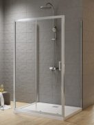 New Varia 120x90x90 3 oldalú zuhanykabin egyenes falra