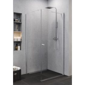   NewTrendy Superia 80x80 szögletes nyílóajtós zuhanykabin 