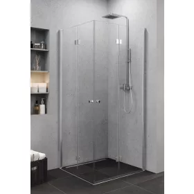  NewTrendy Superia 90x90 szögletes két nyílóajtós zuhanykabin 