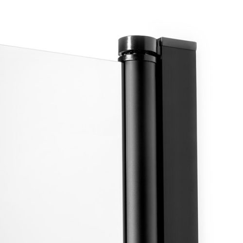 NewTrendy Superia Black 80x80 szögletes nyílóajtós zuhanykabin