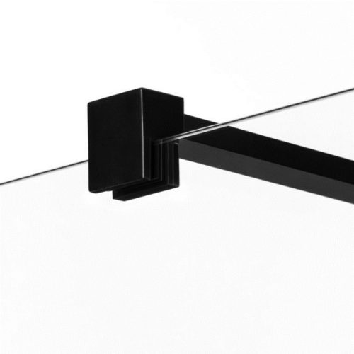 NewTrendy Superia Black 80x80 szögletes nyílóajtós zuhanykabin