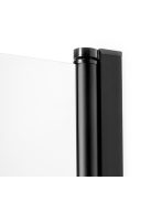 Superia Black 90x90 szögletes nyílóajtós zuhanykabin