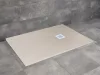 Kios F 150x90 téglalap öntött márvány zuhanytálca bézs